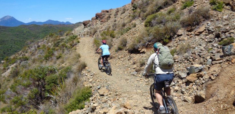 The Coppermine Saddle Helibike Mountain Biking Tour