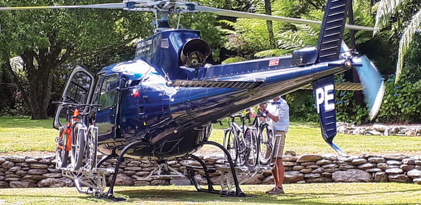 Heli Cycle Tours: guided cycle tour South Island, New Zealand