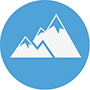 Mountain Landing Icon