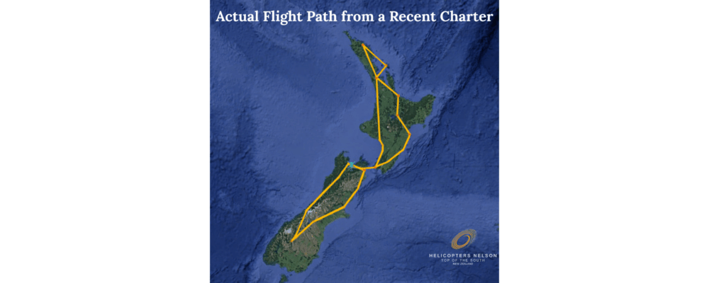 Full Country Charters Flight Path
